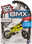 Tech Deck BMX Finger Bike Series 12-Replica Bike Real Metal Frame, Moveable Parts for Flick Tricks Games (Styles Vary)