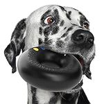 Goughnuts Virtually Indestructible Ring Durable Dog Chew Toy - Guaranteed for Life - Strong, Tough Rubber Chewing Toy for Large & Aggressive Power Chewers Like Pitbulls, German Shepherds, and Labs