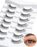 Onlyall Natural Lashes Wispy Lashes