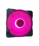 APEVIA CO12L-PK Cosmos 120mm Pink LED Ultra Silent Case Fan w/ 16 LEDs & Anti-Vibration Rubber Pads