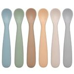Eascrozn Baby Spoons, 6 Pack First 