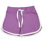 A2Z 4 Kids Girls Shorts 100% Cotton Dance Sports Trendy Fashion Summer Hot Short Lightweight Comfort - Girls Shorts 426 Lilac 13