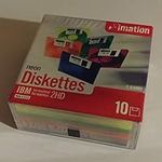 Imation Neon Floppy Diskettes IBM F