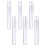 IRYNA Small Spray Bottle 6Pcs 10ml Mini Spray Bottle Portable Perfume Bottle Refillable Spray Empty Fine Mist Travel Bottles Set for Personal Beauty Care Cosmetic Makeup