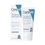 CeraVe Therapeutic Hand Cream 3 oz with Hyaluronic Acid and Ceramides for Skin Protection, Restoration and Repair