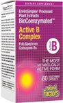 Natural Factors Active B Complex | Metabolism Support, Stress Relief Dietary Supplement | Suitable for Vegans (60 Vegetarian Capsules)