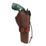 TOURBON Leather Gun Holster for Pistol, Belt Carrier Open Top Pistol Holster