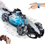 Sunnydaze Stupendous Stunts Gesture Sensing Remote Control Car - RC Car with Lights, Sounds, Steam for Ages 6+ - 360-Degree Rotation