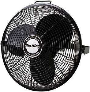 Air King 9318 Industrial Grade High Velocity Multi Mount Fan, 18-Inch,Black