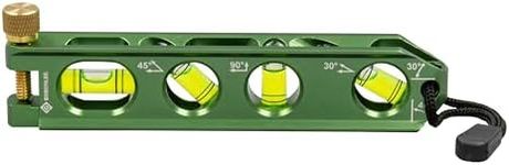 Greenlee L77 Mini Magnetic Bubble Level with Conduit Bending Offset Aid