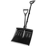 CARTMAN Snow Shovel for Driveway Car Home Garage - Portable Folding Snow Shovel with Ergonomical Handle and Large Capacity for Snow Removal Model 2023