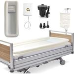 HSRG Medical Bedside Shower Inflatable Bathtub Kit, Adult Medical Inflatable Bathtub, Portable Inflatable PVC Body Washing Basin System with Water Bag & Electric Air Pump, for Disabled, Elderly