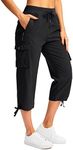 Soothfeel Women's Cargo Capris Pant