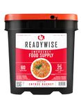 ReadyWise Emergency Food Supply, Freeze-Dried Survival-Food Disaster Kit, Camping Food, Emergency Supplies Ready-Grab Bag, Lunch and Dinner Supply, 25-Year Shelf Life, 60 Servings