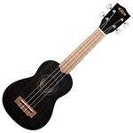 Kala KA-15 Satin Mahogany Soprano - Black