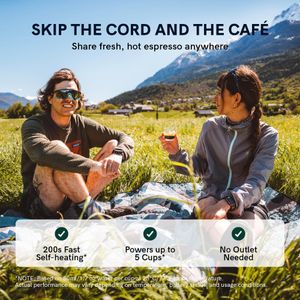 OutIn Nano Portable Espresso Machine – Compact Travel Coffee Maker
