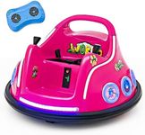 GYMAX Kids Ride On Bumper Car, 12V 