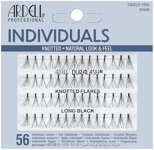 Ardell DuraLash Individual Long Flare Lashes, Black 56 ea, Pack of 1