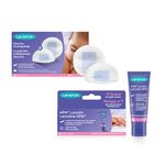 Lansinoh Stay Dry Disposable Nursing Pads (100 Count) and Lansinoh HPA Lanolin Nipple Cream (40 Grams) | Breastfeeding Essentials Bundle