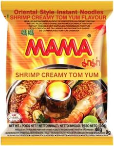 Generic MAMA Instant Ramen Noodle Shrimp Creamy Tom Yum, 1.94oz each (Pack of 30)