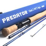 Maxcatch Predator Saltwater Fly Fishing Rod: 9ft, 4-Piece, 8/9/10/12 Weight (Predator, 9' 10wt)