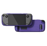 Skull & Co. GripCase SD for Steam Deck/Steam Deck OLED: A Soft Protective Case with Textured Grips Full Protection and Stand, Shock-Absorption Non-Slip and Anti-Scratch Cover Design - Galactic Purple