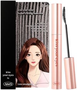 AMTS x Webtoon True Beauty, Natural Lengthening Black Mascara Volume and Length, Tubing Mascara Waterproof, Lash Extension, No Smudge, No Flaking, Korean Makeup Kbeauty Kdrama