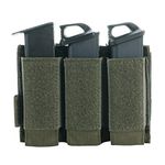 EXCELLENT ELITE SPANKER Tactical Open Top Double/Triple Pistol Mag Pouch for Glock M1911 92F Magazines 40mm Grenade(Ranger Green)