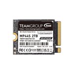 TEAMGROUP MP44S High Performance SSD 2TB SLC Cache Gen 4x4 M.2 2230 PCIe 4.0 NVMe, Compatible with Steam Deck, ASUS ROG Ally, Mini PCs (R/W Speed up to 5,000/3,500MB/s) TM5FF3002T0C101