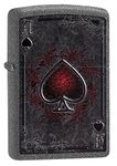 Zippo Petrol Lighter, Brass, Ace Red, 1 x 6 x 6 cm