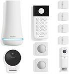 SimpliSafe 10 Piece Wireless Home Security System with Outdoor Camera- Optional 24/7 Professional Monitoring - No Contract - Compatible with Alexa and Google Assistant