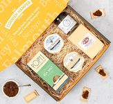 The Cornish Cheese Lovers Hamper - Cheese & Chutney Deli Gift Box - Award Winning Cheese, Artisan Chutney & Crafted Crackers From Cornwall