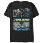 Star Wars Men's Tours Graphic T-Shirt, Black, XL