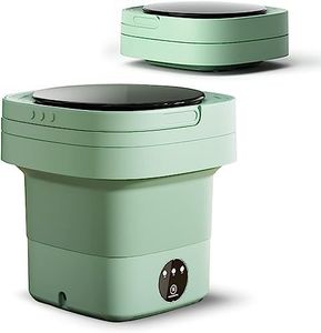 Uandhome Portable Washing Machine,Foldable Mini Washing Machine,Small Washing Machine for Underwear,Baby Clothes,or Small Items,Suitable for Apartments,Dormitories,Camping,Travel