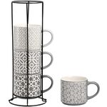 Coffee Mug Set With Stand