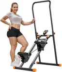 Niceday Steppers for Exercise at Home, Stair Stepper with Handlebar, Stair Climber Foldable, Stair Master with 300LBS Loading Capacity