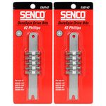 Senco EA0142 #2 Ph 1" Duraspin Drive Bits (2 Pk)