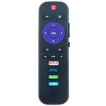 RC280 Replacement Remote Applicable for TCL Roku TV 40FS3800 43S305 40S325 55S405 40S305 65S535 49S515 32S3750 32FS4610R 75S435 32FS3700 50S535 55FS3850 55US57 65S405 50S423 55S425 50S525 32S325