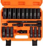 HORUSDY 20-Piece 1/2-Inch Drive Imp