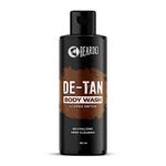 Beardo De-Tan Body Wash for Men, 100ml | Tan Removal and Caffeine Body Wash | Detan With Coffee & Aloe Extracts | For Body & Face | Refreshing Fragrance
