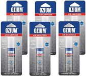 Ozium 0.8 oz. Air Sanitizer & Odor Eliminator for Homes, Cars, Offices and More, New Car Scent, Pack of 6