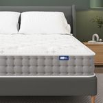 BedStory Twin Mattress 6 Inch, Medium Firm Single Mattress with Gel Foam for Twin Size Bed, Supportive Spring Twin Bed Mattress in a Box, CertiPUR-US Certified 38x74 Inch