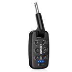 LEKATO Guitar Headphone Amp, Portable Plug-in Practice Amp for Electric Guitar & Bass, 9 Amp Models & 6 Effects, Bluetooth 5.0, 180°Rotatable Plug, OTG Record, Rechargeable Pocket Amp for Flat Bedroom