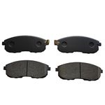 CTR GK0730 [OE Supplier] Front Axle Brake Pad Compatible with NISSAN, SUZUKI, DONGFENG-NISSAN, INFINITI Vehicles - Replaces 10602Y090, 410600V090, 4106015E90, 410601605R, AY040NS015, D10601FC0A