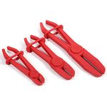 3Pc Clamp Pliers£¬ Nylon Hose Clamp Tool Set Brake Fuel Water Line Clamp Plier Hands Free Tool