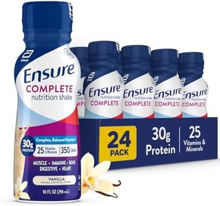 Ensure COMPLETE Vanilla Nutritional Shake | Complete, Balanced Meal Replacement | Ready To Drink | 30g Protein, 27 Vitamins & Minerals | 10 fl oz -24 Pack