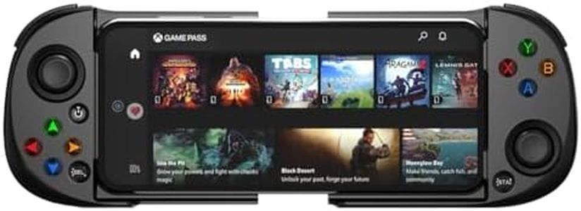 ShanWan Mobile Game Controller for iPhone with Phone CASE Support, Bluetooth Wireless Gamepad - PS Remote Play, Xbox Cloud, Steam Link, GeForce Now, MFi Apple Arcade Games-Long Battery Life