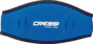 Cressi Neoprene Mask Strap Cover, Blue