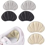 3 Pairs Heel Pads,Heel Grips Shoe Pads,Heel Cushion Inserts,Heel Cushion Pads,Self Adhesive Heel Cushion,Anti-Slip Heel Pads,for Loose Shoes Women Men Sneakers High Heels Sneakers Leather Shoes