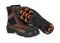 Due North GripPro Spikeless Ice Cleats - Perfect for Transitioning Between Indoor/Outdoor Surfaces - 22 Hi-Vis Chevrons for Maximum Grip